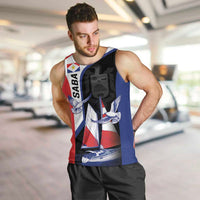 Caribbean Saba Personalized Men Tank Top Remis Velisque Sail the Seas - Wonder Print Shop