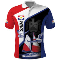 Caribbean Saba Personalized Polo Shirt Remis Velisque Sail the Seas - Wonder Print Shop
