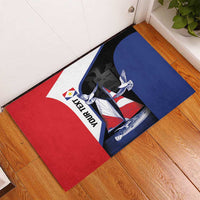 Caribbean Saba Personalized Rubber Doormat Remis Velisque Sail the Seas - Wonder Print Shop