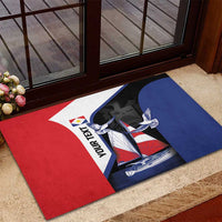 Caribbean Saba Personalized Rubber Doormat Remis Velisque Sail the Seas - Wonder Print Shop