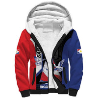 Caribbean Saba Personalized Sherpa Hoodie Remis Velisque Sail the Seas - Wonder Print Shop