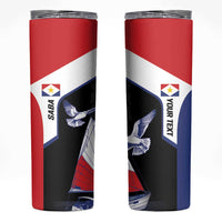 Caribbean Saba Personalized Skinny Tumbler Remis Velisque Sail the Seas - Wonder Print Shop