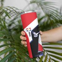 Caribbean Saba Personalized Skinny Tumbler Remis Velisque Sail the Seas - Wonder Print Shop