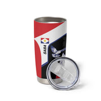 Caribbean Saba Personalized Tumbler Cup Remis Velisque Sail the Seas - Wonder Print Shop