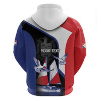 Caribbean Saba Personalized Zip Hoodie Remis Velisque Sail the Seas - Wonder Print Shop