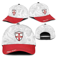 England Rugby National Heritage Personalized Classic Cap Tudor Rose Inspired Edition