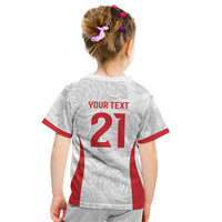 England Rugby National Heritage Custom Kid T Shirt Tudor Rose Inspired Edition