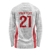 England Rugby National Heritage Custom Long Sleeve Shirt Tudor Rose Inspired Edition