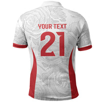England Rugby National Heritage Custom Polo Shirt Tudor Rose Inspired Edition