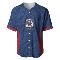 France Rugby National Heritage Custom Baseball Jersey Fleur De Lis Inspired Edition