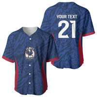France Rugby National Heritage Custom Baseball Jersey Fleur De Lis Inspired Edition