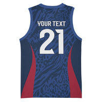 France Rugby National Heritage Custom Basketball Jersey Fleur De Lis Inspired Edition