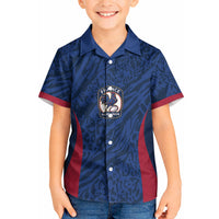 France Rugby National Heritage Custom Kid Hawaiian Shirt Fleur De Lis Inspired Edition