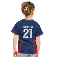 France Rugby National Heritage Custom Kid T Shirt Fleur De Lis Inspired Edition