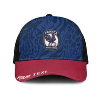 France Rugby National Heritage Personalized Mesh Trucker Cap Fleur De Lis Inspired Edition