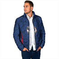 France Rugby National Heritage Custom Padded Jacket Fleur De Lis Inspired Edition