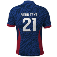 France Rugby National Heritage Custom Polo Shirt Fleur De Lis Inspired Edition