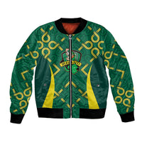 Ireland Rugby National Heritage Custom Bomber Jacket Traditional Celtic Inspired Edition