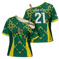 Ireland Rugby National Heritage Custom Cross Shoulder Shirt Traditional Celtic Inspired Edition