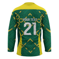 Ireland Rugby National Heritage Custom Hockey Jersey Traditional Celtic Inspired Edition