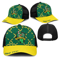 Ireland Rugby National Heritage Personalized Mesh Trucker Cap Traditional Celtic Inspired Edition