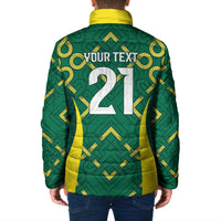 Ireland Rugby National Heritage Custom Padded Jacket Traditional Celtic Inspired Edition