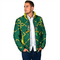 Ireland Rugby National Heritage Custom Padded Jacket Traditional Celtic Inspired Edition