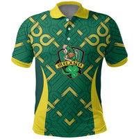 Ireland Rugby National Heritage Custom Polo Shirt Traditional Celtic Inspired Edition