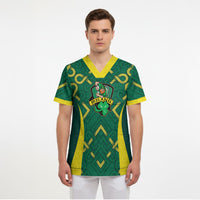 Ireland Rugby National Heritage Custom Scrub Top Traditional Celtic Inspired Edition