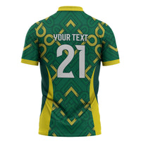 Ireland Rugby National Heritage Custom Zipper Polo Shirt Traditional Celtic Inspired Edition