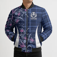 Scotland Rugby National Heritage Custom Bomber Puffer Jacket Traditional Tartan Inspired Edition