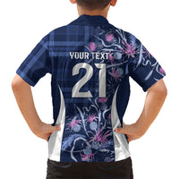 Scotland Rugby National Heritage Custom Kid Hawaiian Shirt Traditional Tartan Inspired Edition