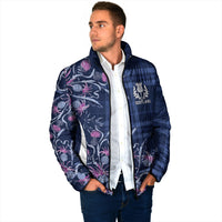 Scotland Rugby National Heritage Custom Padded Jacket Traditional Tartan Inspired Edition