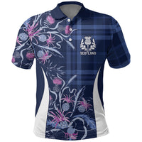 Scotland Rugby National Heritage Custom Polo Shirt Traditional Tartan Inspired Edition