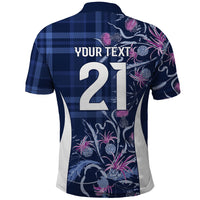 Scotland Rugby National Heritage Custom Polo Shirt Traditional Tartan Inspired Edition