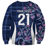 Scotland Rugby National Heritage Custom Sweatshirt Traditional Tartan Inspired Edition