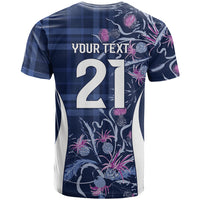 Scotland Rugby National Heritage Custom T Shirt Traditional Tartan Inspired Edition