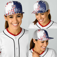 2026 Rugby Nations Series United States Baseball Net Cap Red Star And Stripes Pattern