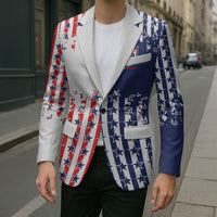 2026 Rugby Nations Series Custom United States Blazer Red Star And Stripes Pattern