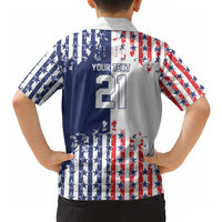 2026 Rugby Nations Series Custom United States Hawaiian Shirt Red Star And Stripes Pattern
