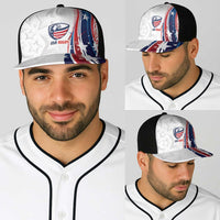 2026 Rugby Nations Series United States Baseball Net Cap Bald Eagle Heritage