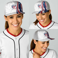 2026 Rugby Nations Series United States Baseball Net Cap Bald Eagle Heritage