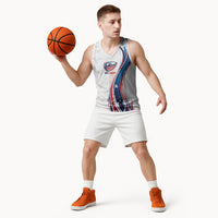 2026 Rugby Nations Series Custom United States Basketball Jersey Bald Eagle Heritage