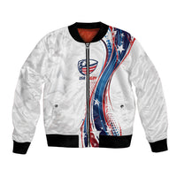 2026 Rugby Nations Series Custom United States Bomber Jacket Bald Eagle Heritage