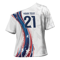 2026 Rugby Nations Series Custom United States Cross Shoulder Shirt Bald Eagle Heritage