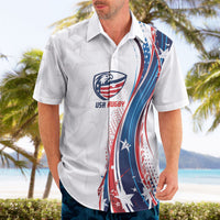 2026 Rugby Nations Series Custom United States Hawaiian Shirt Bald Eagle Heritage