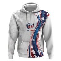 2026 Rugby Nations Series Custom United States Hoodie Bald Eagle Heritage