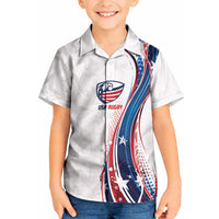2026 Rugby Nations Series Custom United States Kid Hawaiian Shirt Bald Eagle Heritage