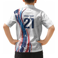 2026 Rugby Nations Series Custom United States Kid Hawaiian Shirt Bald Eagle Heritage