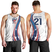 2026 Rugby Nations Series Custom United States Men Tank Top Bald Eagle Heritage